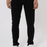 K24 - SLIM FIT JEANS WASHED - BLACK - Sarman Fashion - Wholesale Clothing Fashion Brand for Men from Canada