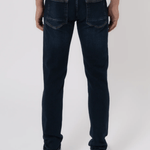 K28 - SLIM FIT JEANS WASHED - DARK BLUE - Sarman Fashion - Wholesale Clothing Fashion Brand for Men from Canada