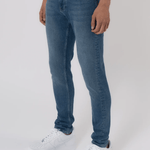 K29 - SLIM FIT JEANS WASHED - LIGHT BLUE - Sarman Fashion - Wholesale Clothing Fashion Brand for Men from Canada