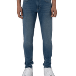 K29 - SLIM FIT JEANS WASHED - LIGHT BLUE - Sarman Fashion - Wholesale Clothing Fashion Brand for Men from Canada