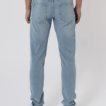 K30 - SLIM FIT JEANS WASHED - ICE BLUE - Sarman Fashion - Wholesale Clothing Fashion Brand for Men from Canada