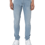 K30 - SLIM FIT JEANS WASHED - ICE BLUE - Sarman Fashion - Wholesale Clothing Fashion Brand for Men from Canada