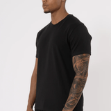 K31 - T - SHIRT - BLACK - Sarman Fashion - Wholesale Clothing Fashion Brand for Men from Canada