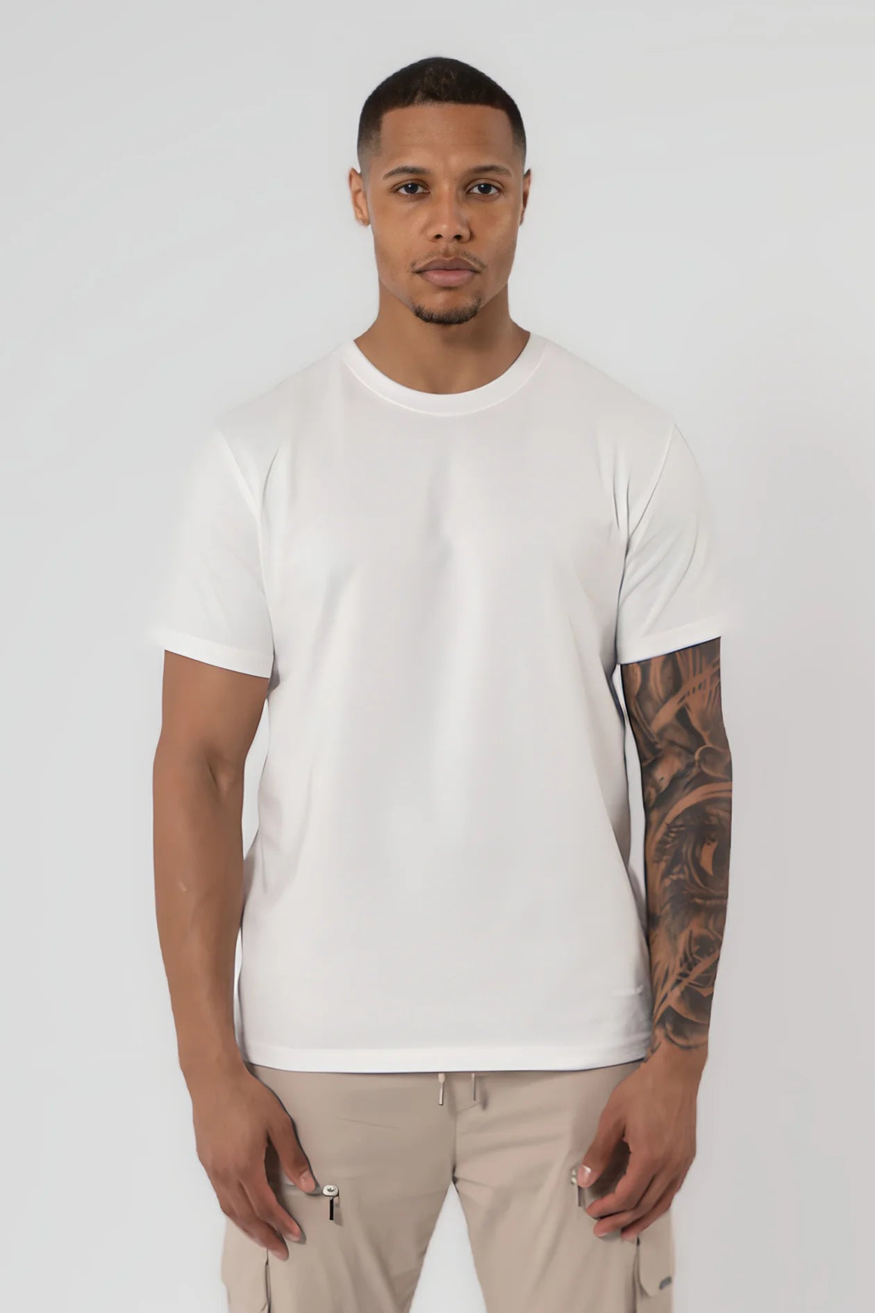 K31 - T - SHIRT - BLACK - Sarman Fashion - Wholesale Clothing Fashion Brand for Men from Canada