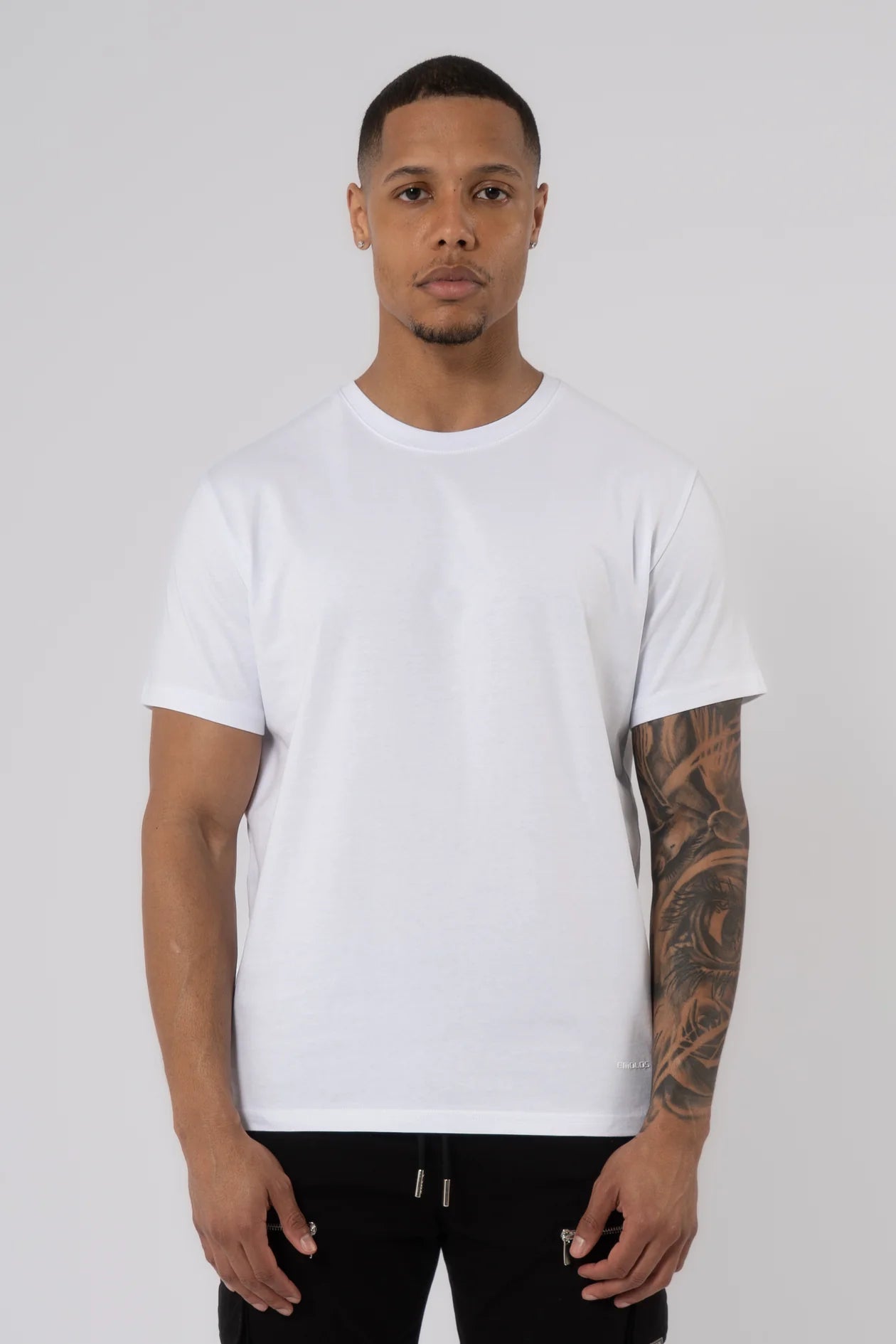 K31 - T - SHIRT - BLACK - Sarman Fashion - Wholesale Clothing Fashion Brand for Men from Canada
