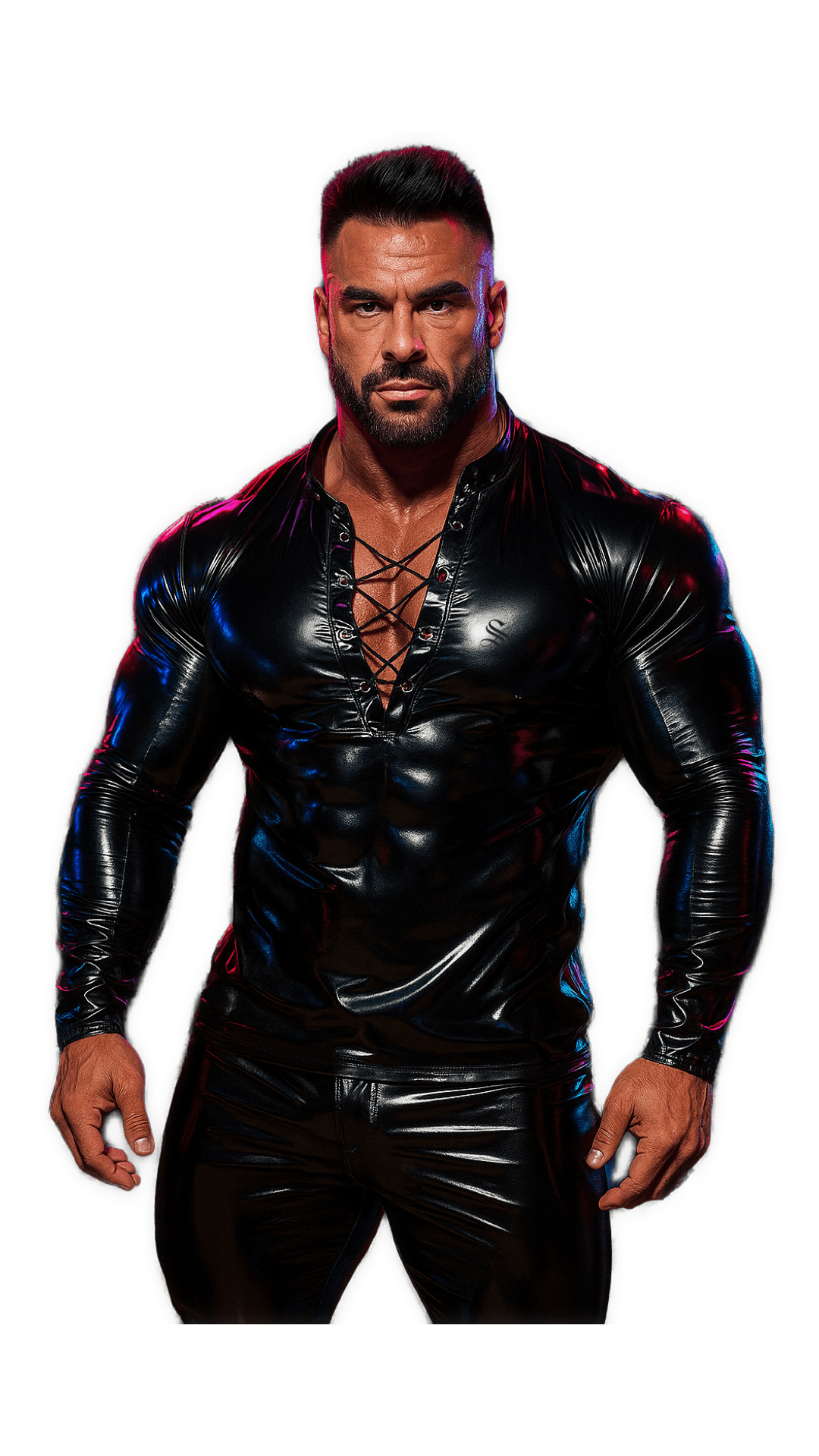 Kabala 2 - V - Neck Long Sleeve Shirt for Men - Sarman Fashion - Wholesale Clothing Fashion Brand for Men from Canada