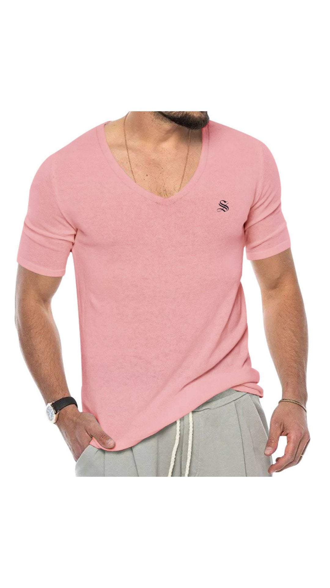 Kabalo - Short Sleeves Shirt for Men - Sarman Fashion - Wholesale Clothing Fashion Brand for Men from Canada