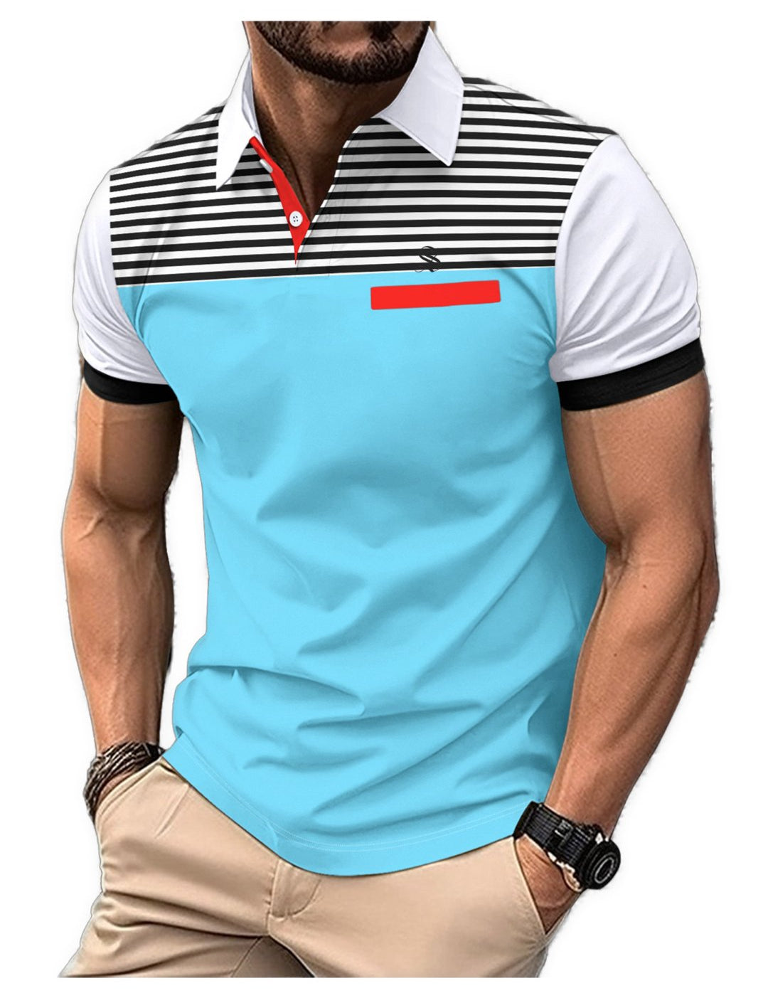 Kabaota - Polo Shirt for Mena - Sarman Fashion - Wholesale Clothing Fashion Brand for Men from Canada