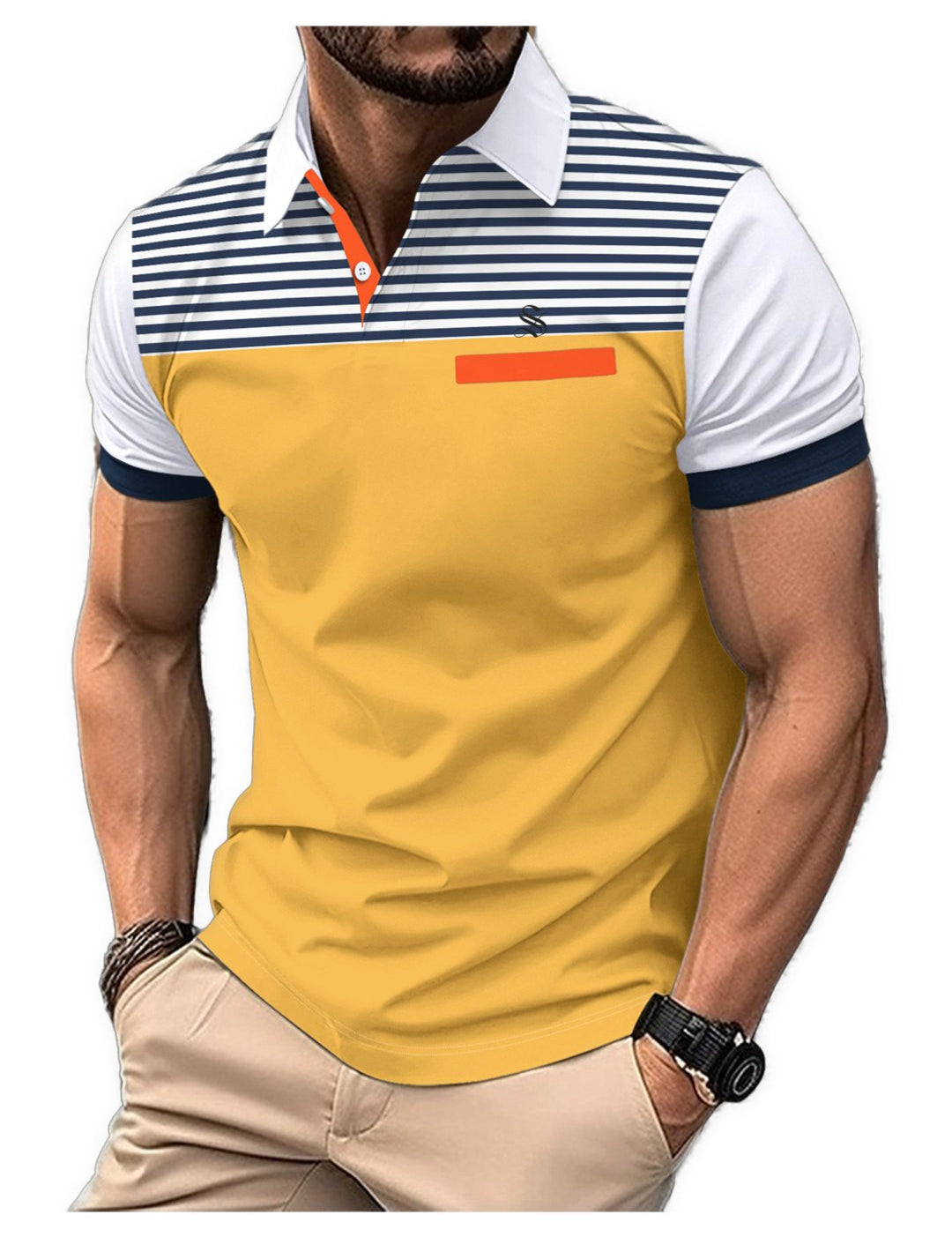 Kabaota - Polo Shirt for Mena - Sarman Fashion - Wholesale Clothing Fashion Brand for Men from Canada