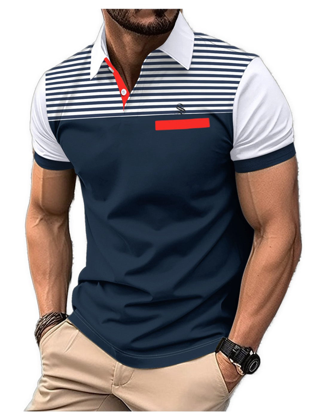 Kabaota - Polo Shirt for Mena - Sarman Fashion - Wholesale Clothing Fashion Brand for Men from Canada