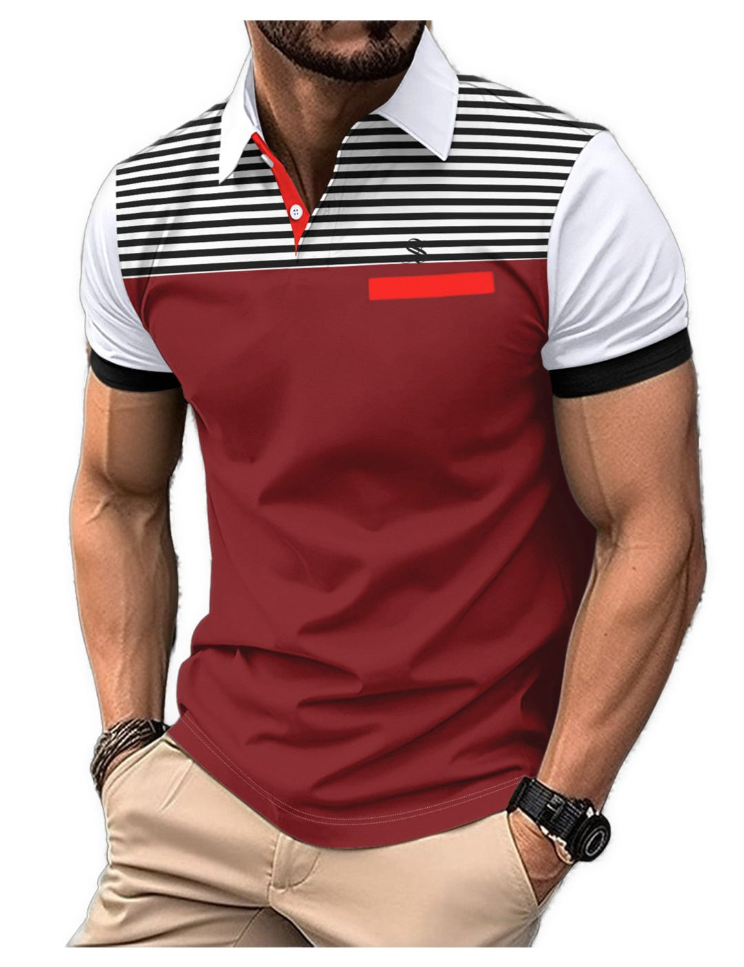 Kabaota - Polo Shirt for Mena - Sarman Fashion - Wholesale Clothing Fashion Brand for Men from Canada
