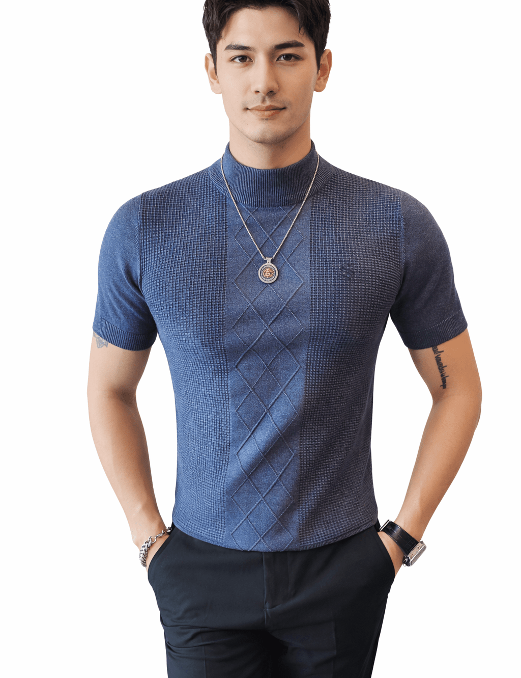 Kafi - T-Shirt for Men - Sarman Fashion - Wholesale Clothing Fashion Brand for Men from Canada
