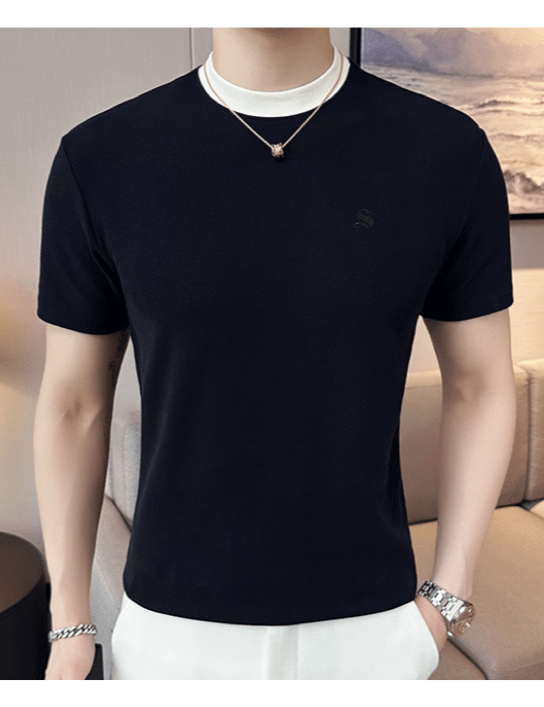Kaha 2 - T-Shirt for Men - Sarman Fashion - Wholesale Clothing Fashion Brand for Men from Canada
