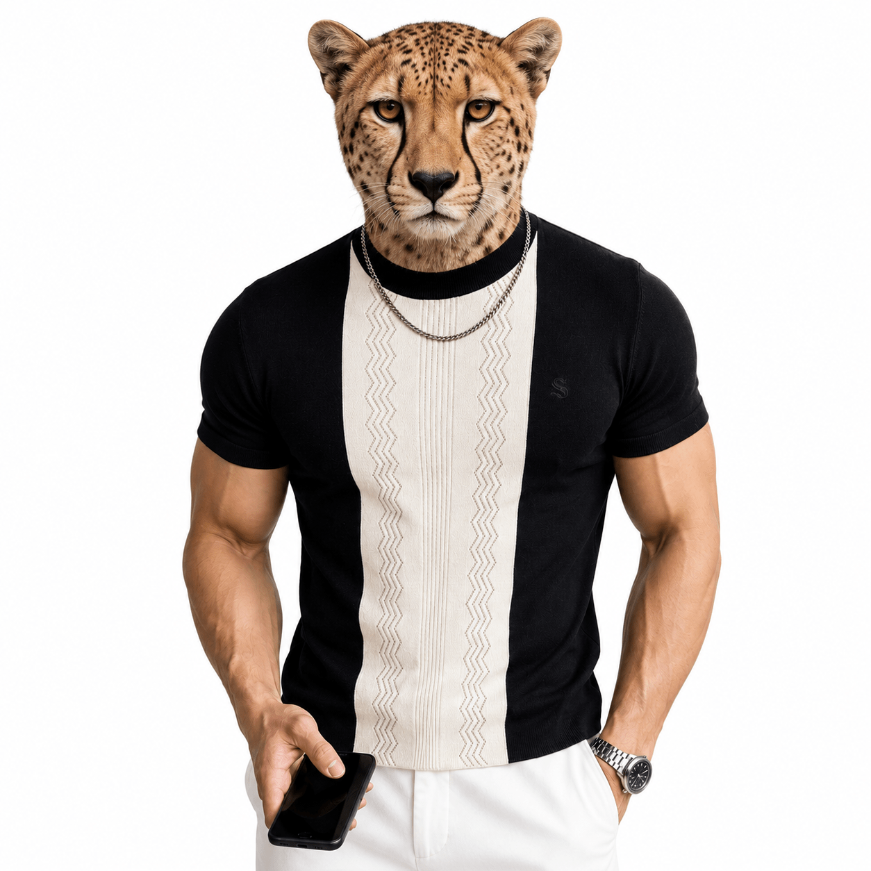 Kaha 3 - T-Shirt for Men - Sarman Fashion - Wholesale Clothing Fashion Brand for Men from Canada