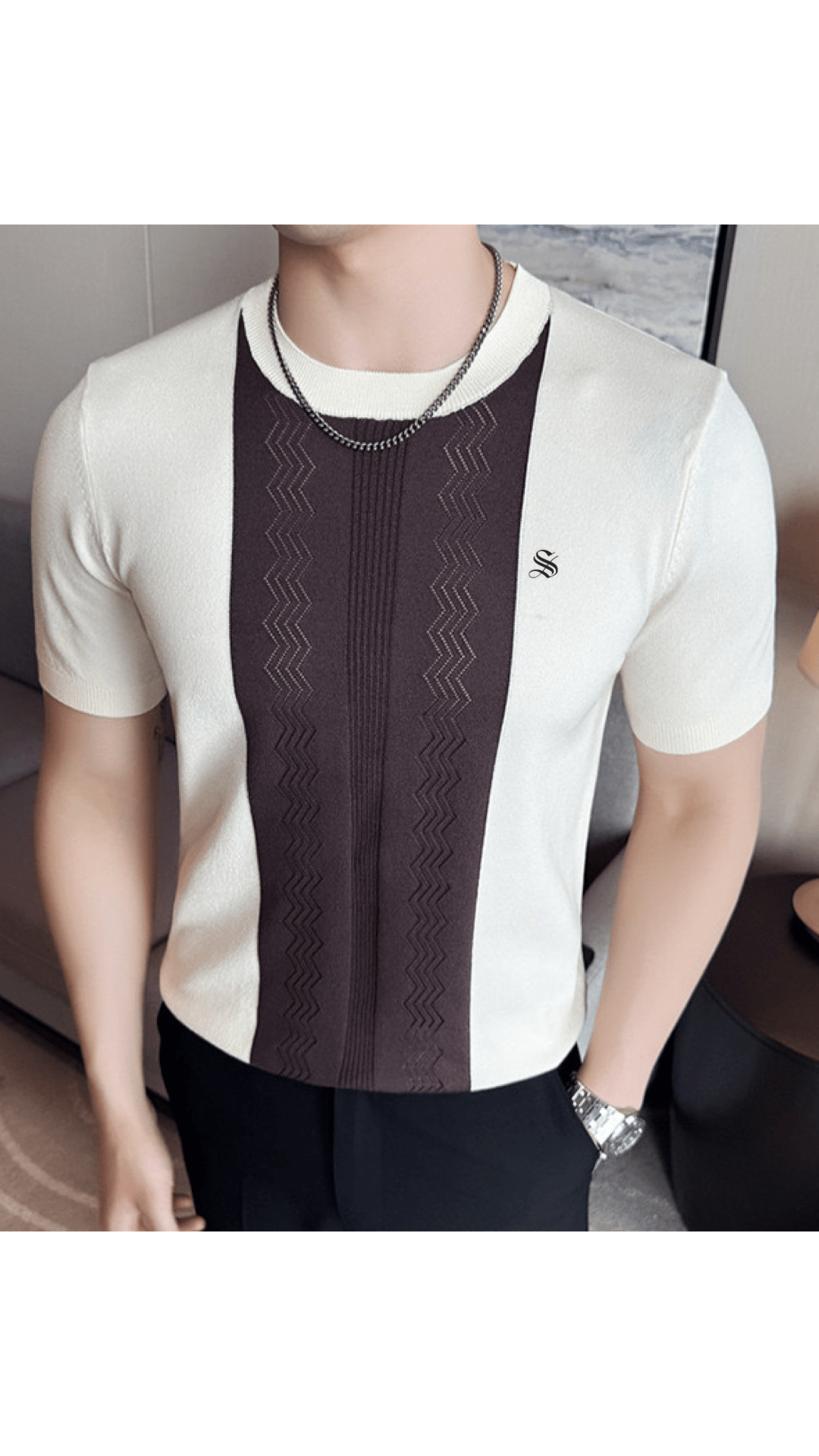 Kaha 3 - T-Shirt for Men - Sarman Fashion - Wholesale Clothing Fashion Brand for Men from Canada