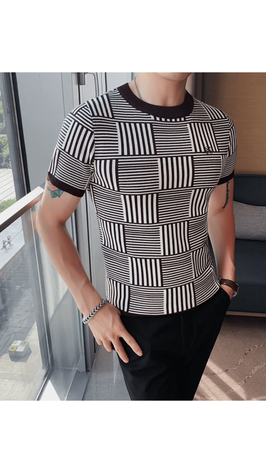 Kaha - T-Shirt for Men - Sarman Fashion - Wholesale Clothing Fashion Brand for Men from Canada