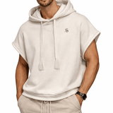 Kajar 2 - Tank Top hooded for Men - Sarman Fashion - Wholesale Clothing Fashion Brand for Men from Canada