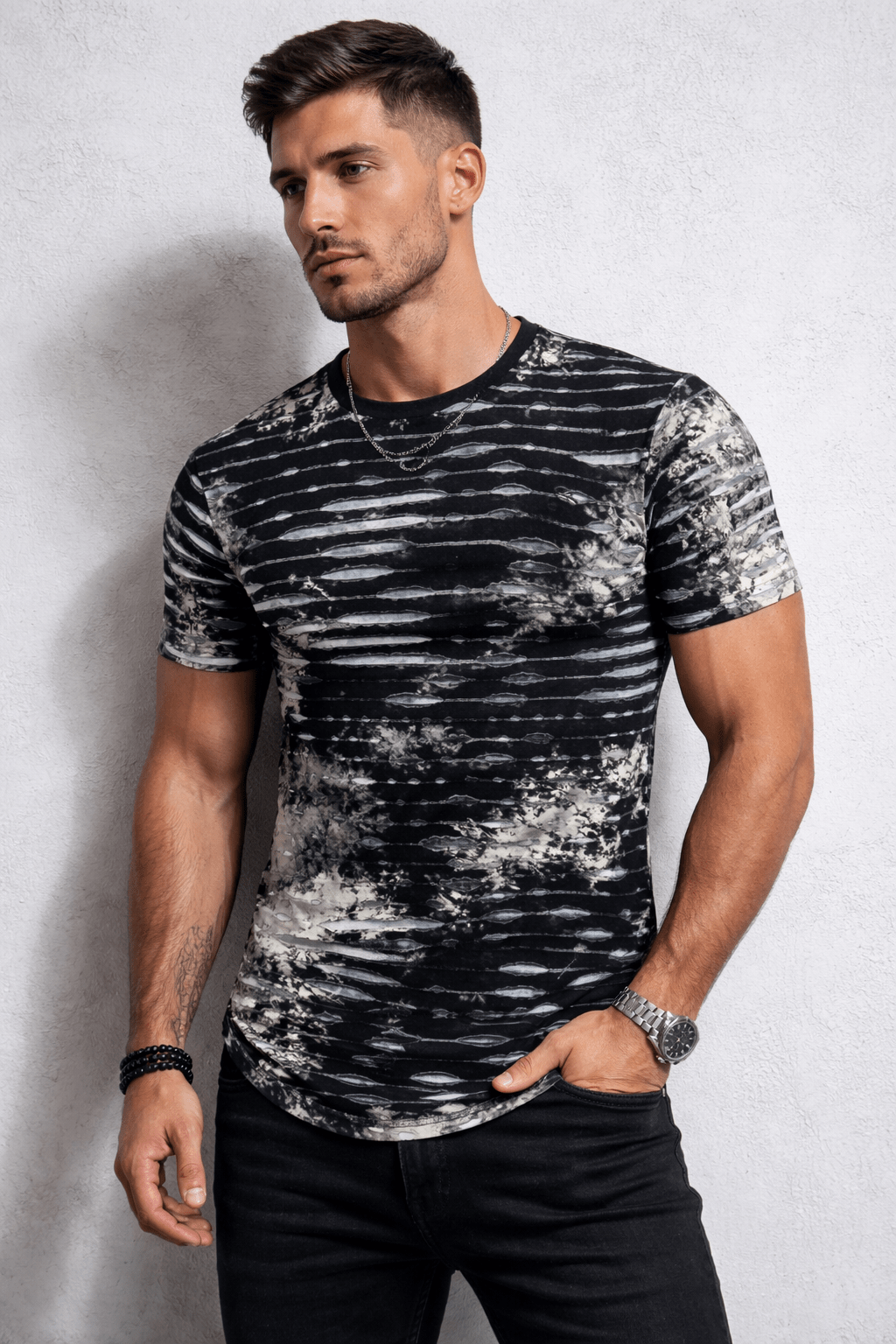 Kalibor - T-Shirt for Men - Sarman Fashion - Wholesale Clothing Fashion Brand for Men from Canada