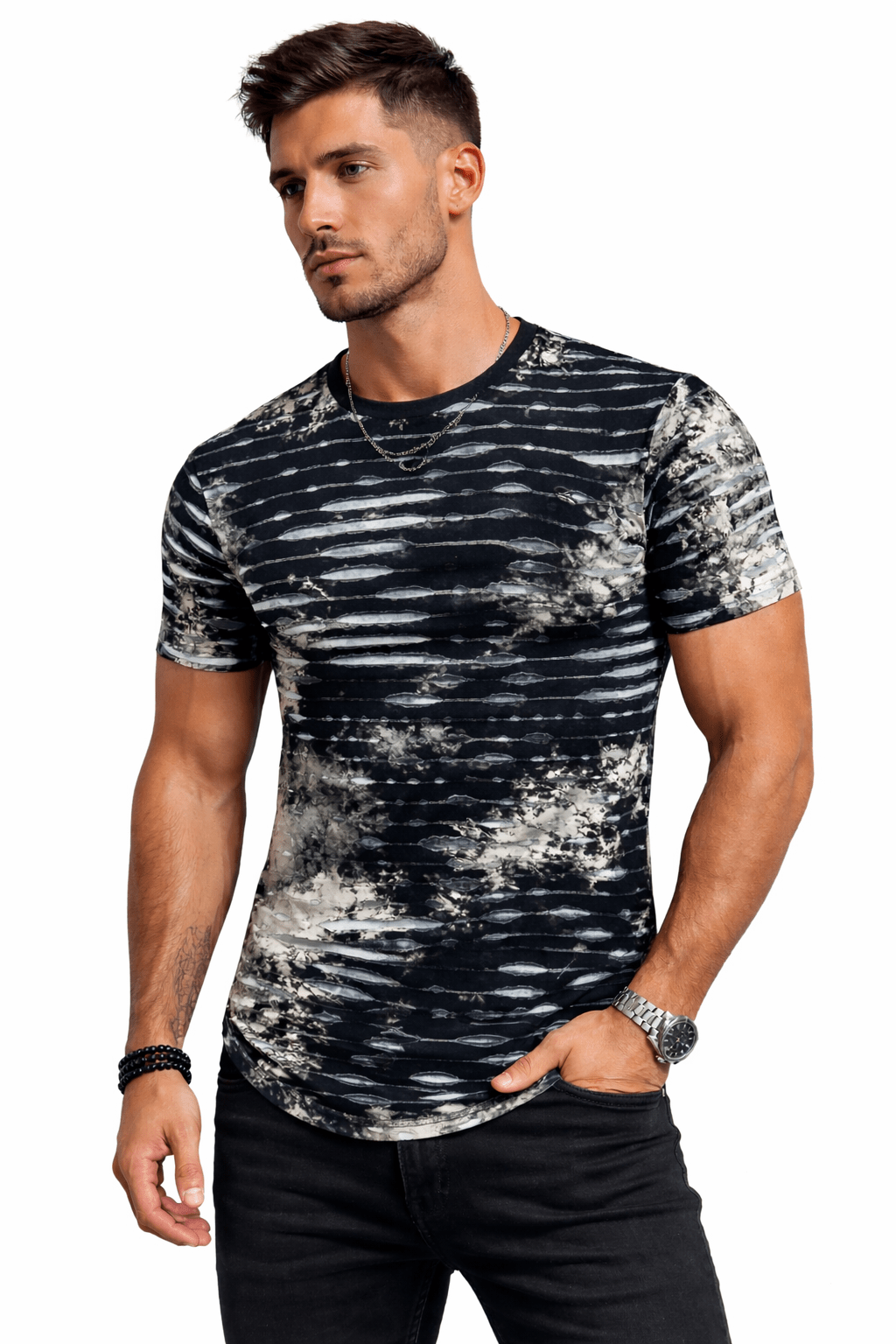 Kalibor - T-Shirt for Men - Sarman Fashion - Wholesale Clothing Fashion Brand for Men from Canada