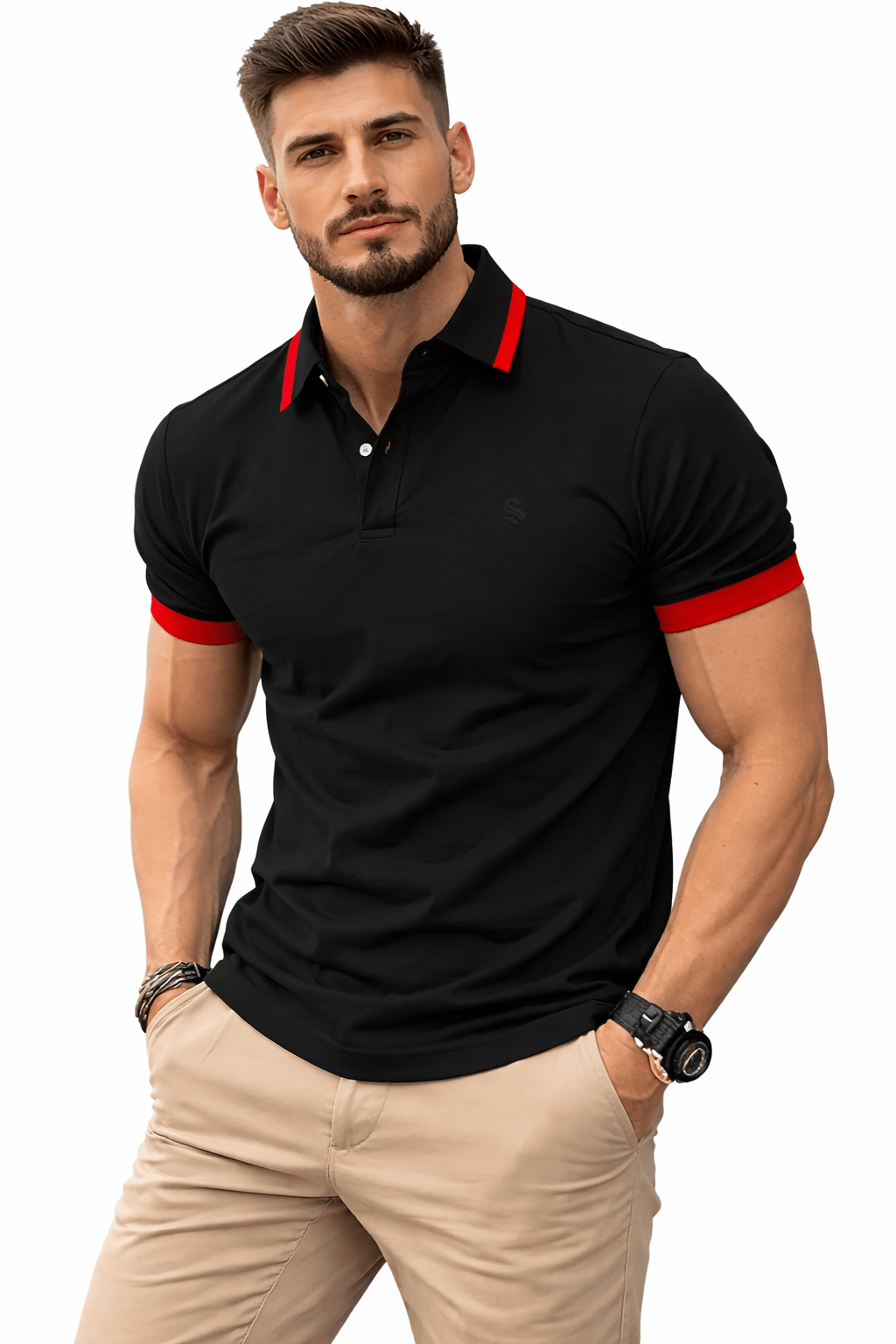 Kamenik 2 - Polo Shirt for Men - Sarman Fashion - Wholesale Clothing Fashion Brand for Men from Canada