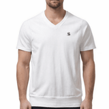 Kamila - V - Neck T-Shirt for Men - Sarman Fashion - Wholesale Clothing Fashion Brand for Men from Canada