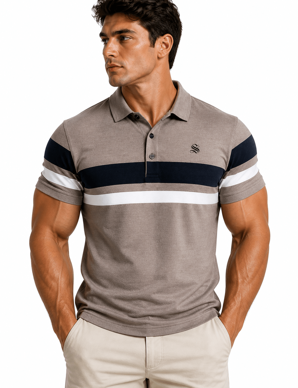 Kamoul - Polo Shirt for Men - Sarman Fashion - Wholesale Clothing Fashion Brand for Men from Canada