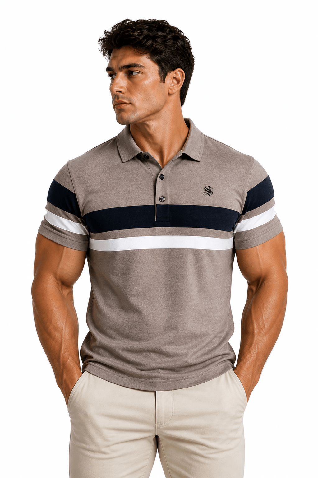 Kamoul - Polo Shirt for Men - Sarman Fashion - Wholesale Clothing Fashion Brand for Men from Canada