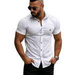 Kansas - Short Sleeves Shirt for Men - Sarman Fashion - Wholesale Clothing Fashion Brand for Men from Canada