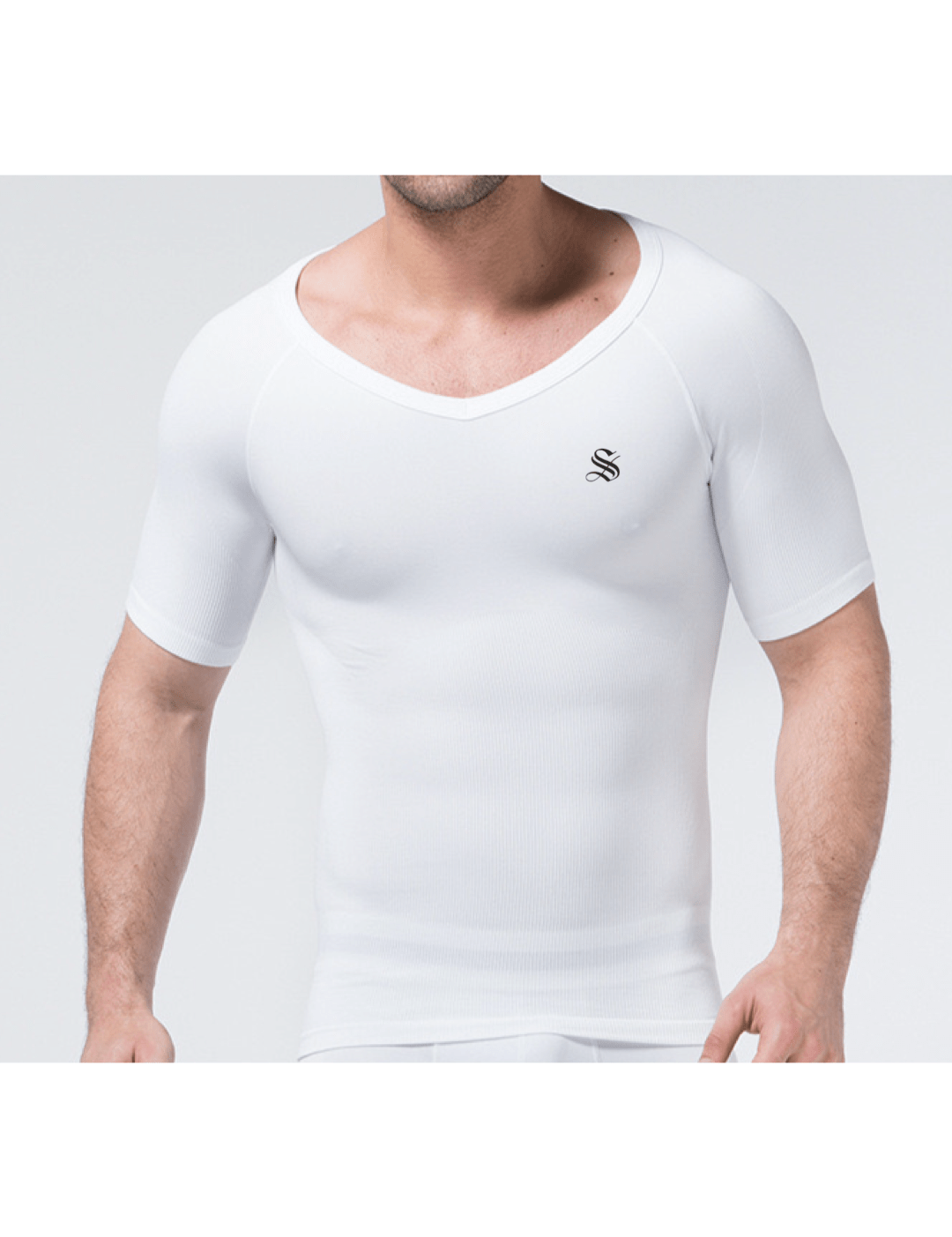 Kaob - V - Neck T-Shirt for Men - Sarman Fashion - Wholesale Clothing Fashion Brand for Men from Canada