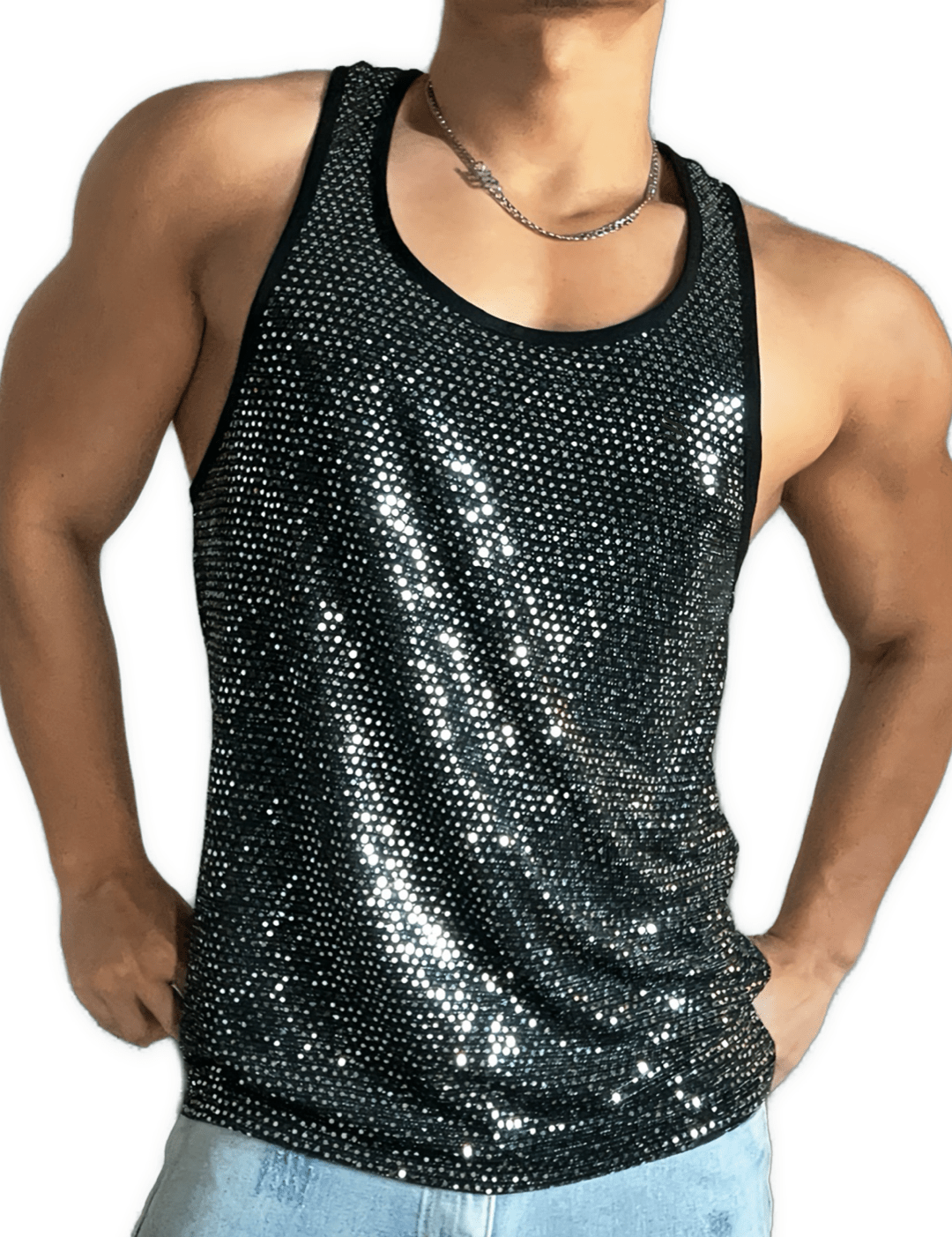 Karbuz 2 - Tank Top for Men - Sarman Fashion - Wholesale Clothing Fashion Brand for Men from Canada