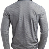 Karodika 2 - Long Sleeves Polo Shirt for Men - Sarman Fashion - Wholesale Clothing Fashion Brand for Men from Canada
