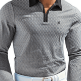 Karodika 2 - Long Sleeves Polo Shirt for Men - Sarman Fashion - Wholesale Clothing Fashion Brand for Men from Canada