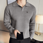 Karodika 62 - Long Sleeves Polo Shirt for Men - Sarman Fashion - Wholesale Clothing Fashion Brand for Men from Canada