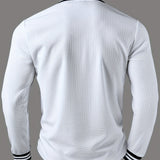 Karodika - Long Sleeves Polo Shirt for Men - Sarman Fashion - Wholesale Clothing Fashion Brand for Men from Canada