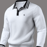Karodika - Long Sleeves Polo Shirt for Men - Sarman Fashion - Wholesale Clothing Fashion Brand for Men from Canada