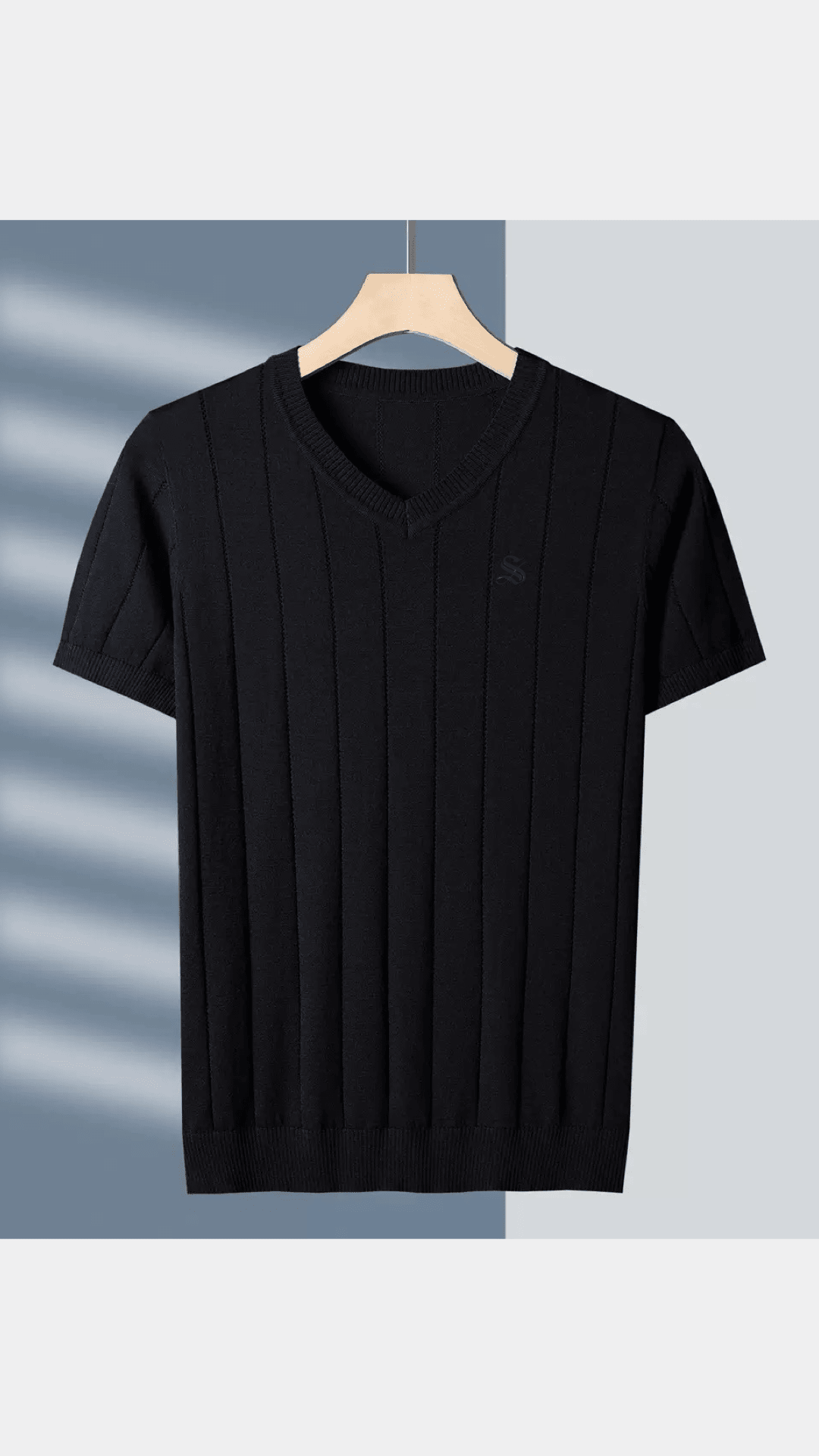 Kashmizoir 14 - V - neck T-Shirt for Men - Sarman Fashion - Wholesale Clothing Fashion Brand for Men from Canada