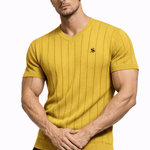 Kashmizoir 14 - V - neck T-Shirt for Men - Sarman Fashion - Wholesale Clothing Fashion Brand for Men from Canada