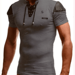 Kashmizoir 15 - V - neck T-Shirt for Men - Sarman Fashion - Wholesale Clothing Fashion Brand for Men from Canada