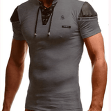 Kashmizoir 15 - V - neck T-Shirt for Men - Sarman Fashion - Wholesale Clothing Fashion Brand for Men from Canada