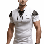 Kashmizoir 15 - V - neck T-Shirt for Men - Sarman Fashion - Wholesale Clothing Fashion Brand for Men from Canada