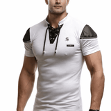 Kashmizoir 15 - V - neck T-Shirt for Men - Sarman Fashion - Wholesale Clothing Fashion Brand for Men from Canada
