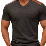 Kashmizoir 17 - V - neck T-Shirt for Men - Sarman Fashion - Wholesale Clothing Fashion Brand for Men from Canada