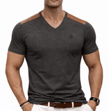 Kashmizoir 17 - V - neck T-Shirt for Men - Sarman Fashion - Wholesale Clothing Fashion Brand for Men from Canada
