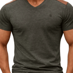 Kashmizoir 17 - V - neck T-Shirt for Men - Sarman Fashion - Wholesale Clothing Fashion Brand for Men from Canada