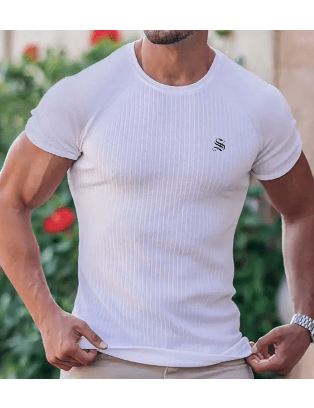 Kashmizoir 18 - T-Shirt for Men - Sarman Fashion - Wholesale Clothing Fashion Brand for Men from Canada