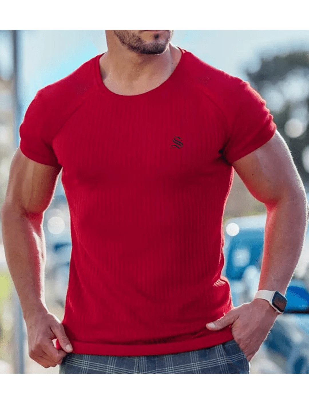 Kashmizoir 18 - T-Shirt for Men - Sarman Fashion - Wholesale Clothing Fashion Brand for Men from Canada