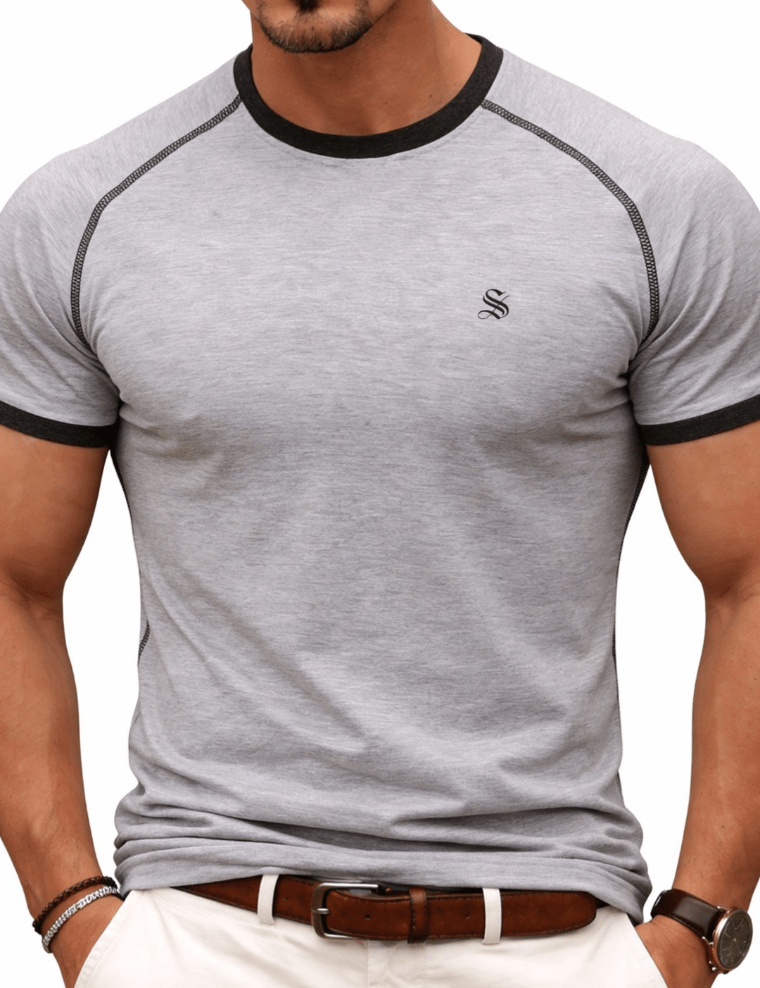Kashmizoir 20 - T-Shirt for Men - Sarman Fashion - Wholesale Clothing Fashion Brand for Men from Canada