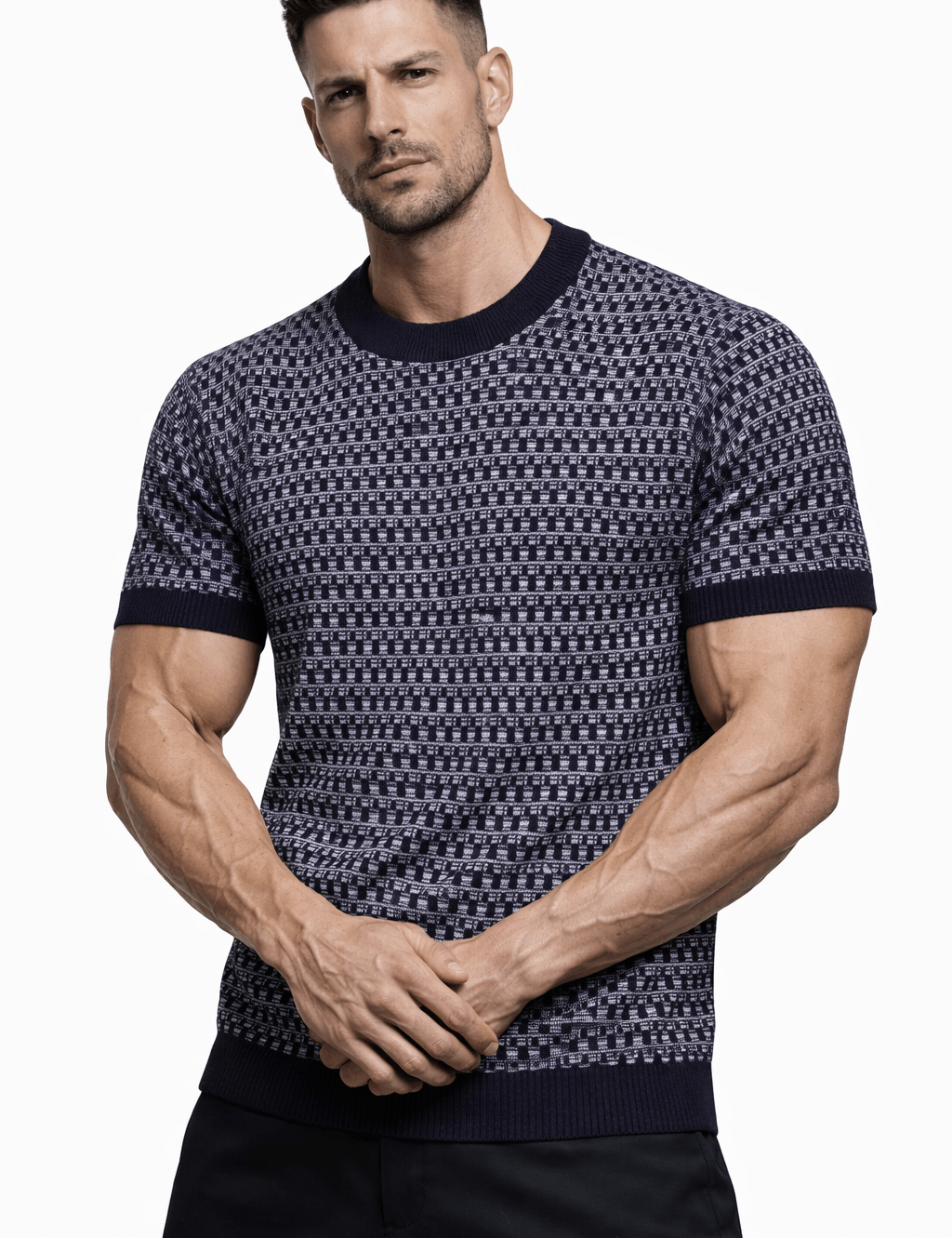 Kashmizoir 4 - T-Shirt for Men - Sarman Fashion - Wholesale Clothing Fashion Brand for Men from Canada