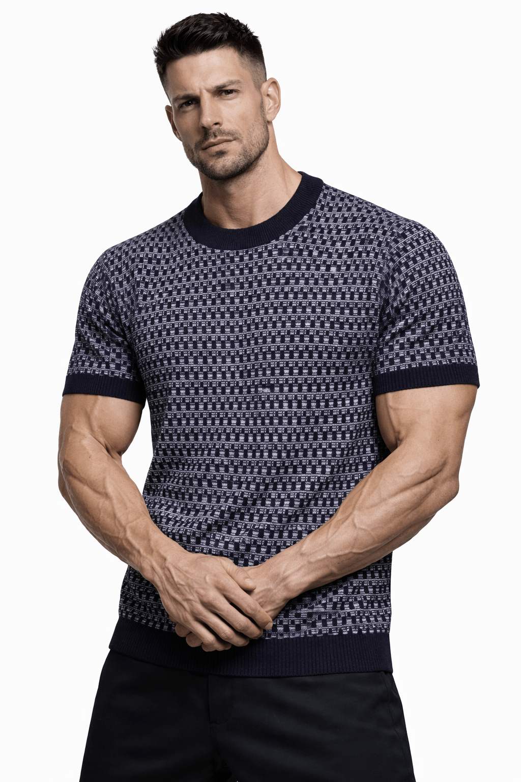 Kashmizoir 4 - T-Shirt for Men - Sarman Fashion - Wholesale Clothing Fashion Brand for Men from Canada