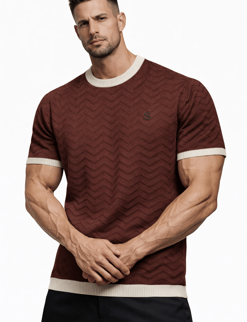 Kashmizoir 6 - T-Shirt for Men - Sarman Fashion - Wholesale Clothing Fashion Brand for Men from Canada
